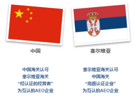 10月1日起，中国-塞尔维亚海关AEO互认协定正式执行