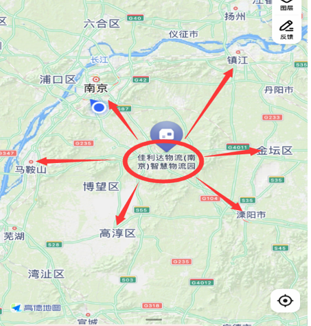 图为008PG国际漯河智慧物流园区位图